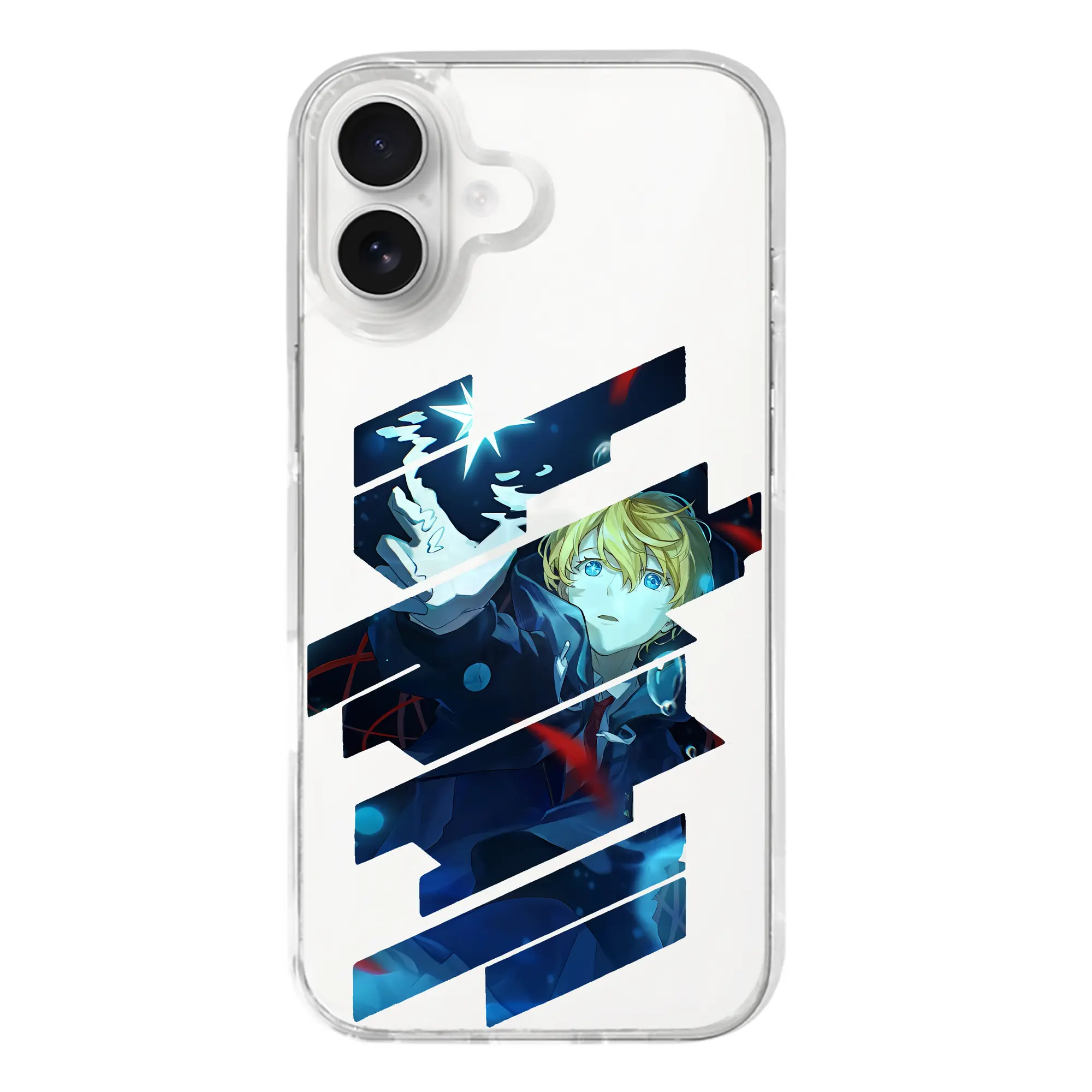 推しの子 グッズ,星野アクア - iPhone 17シリーズ 透明スマホケース – 薄型・耐衝撃・精密フィット保護カバー